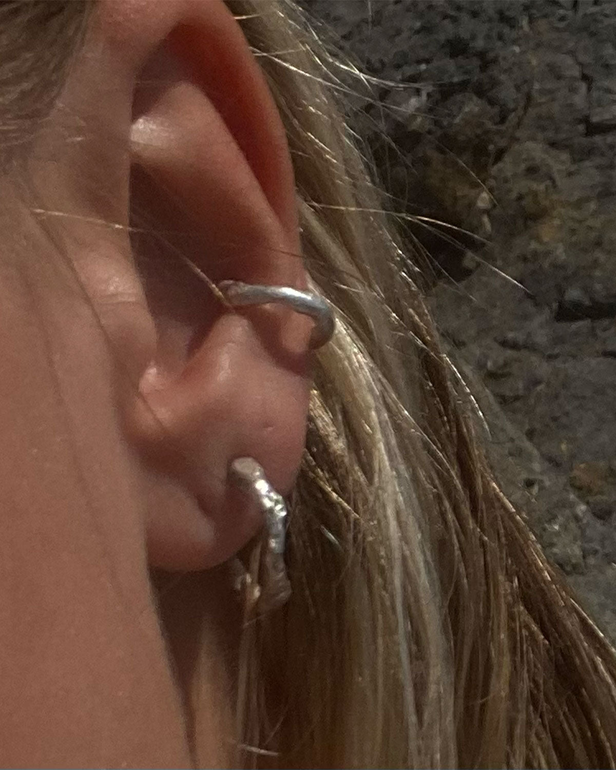 Fossil Ear Cuff