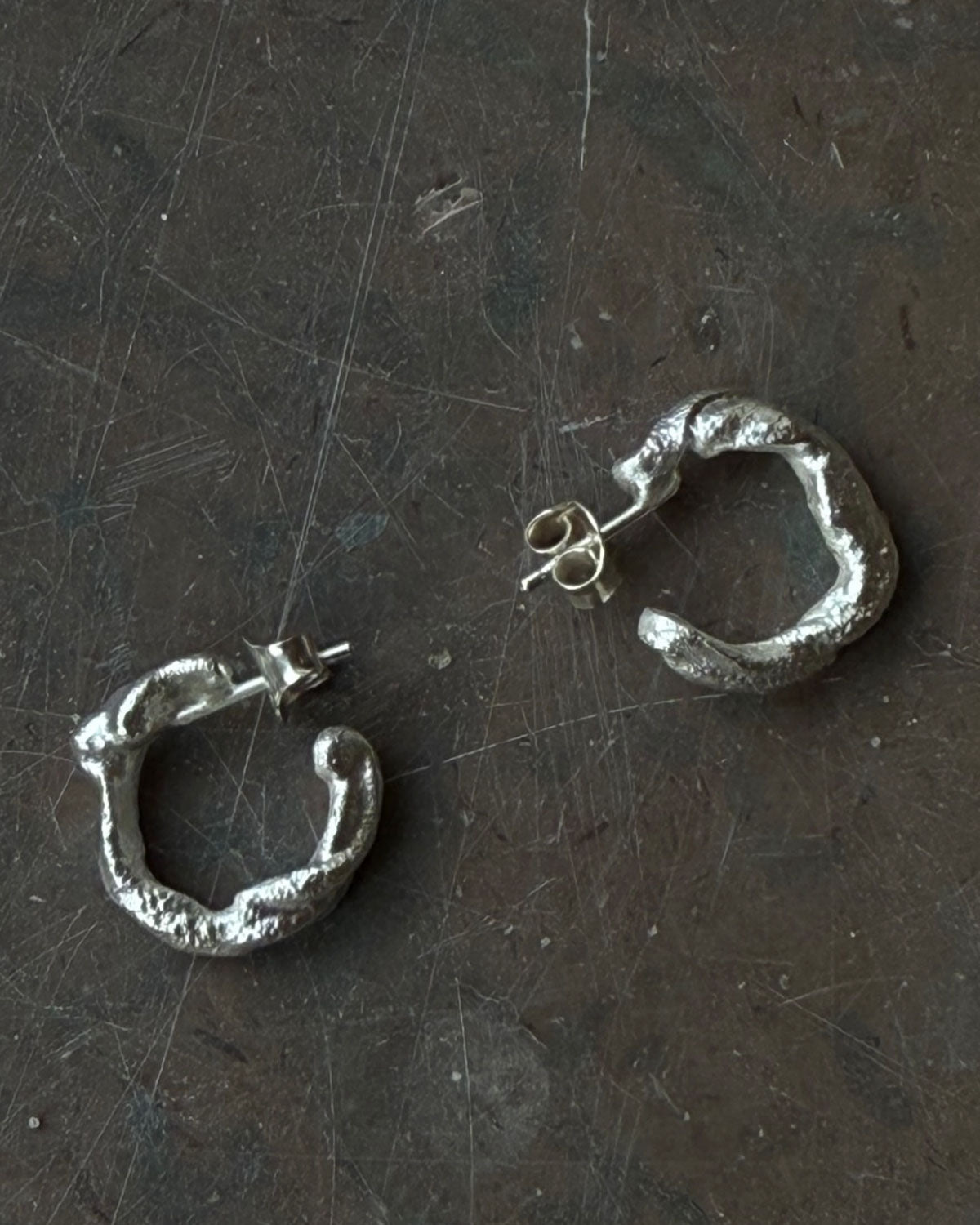 Recycled Silver Earrings