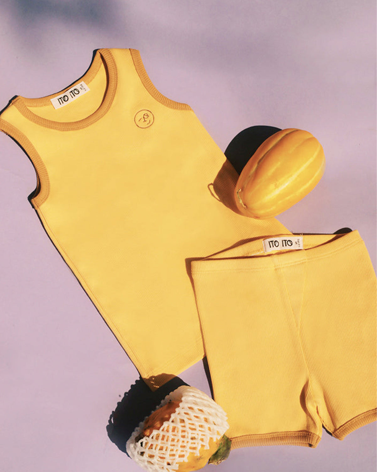 Color Block Tank Lemon/Mustard