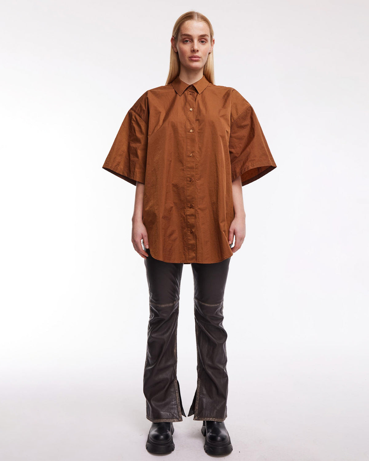 OSShot Shirt Brown